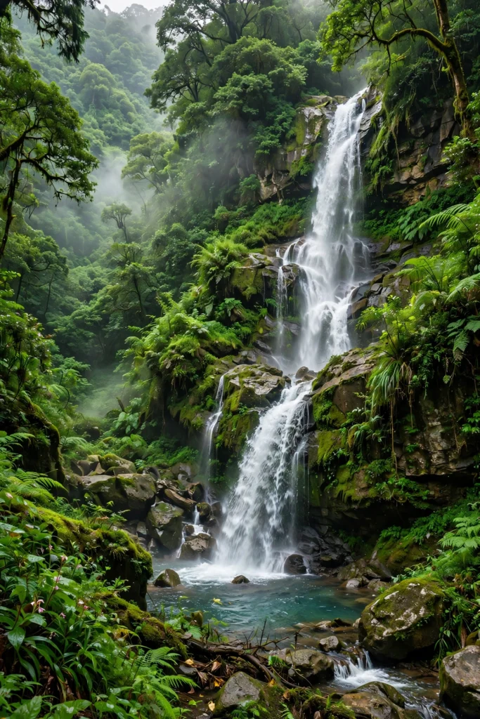 Secret waterfalls in India